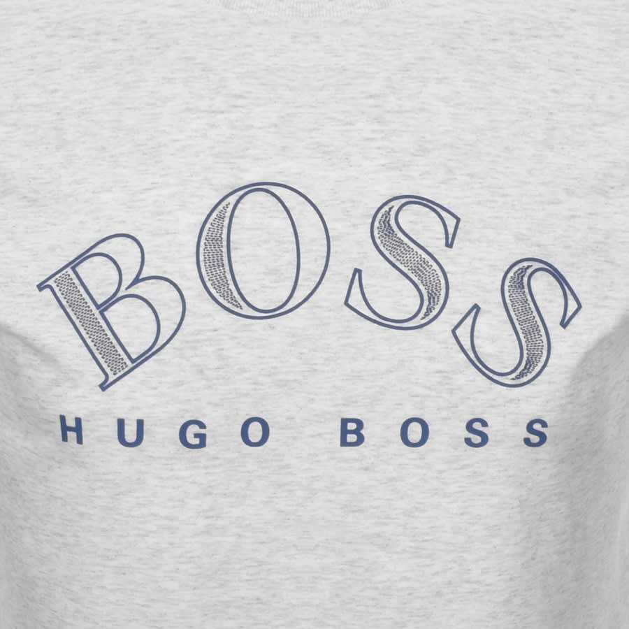Alternative Image for ProductBOSS Athleisure Tee 1 Short Sleeve T Shirt Grey3